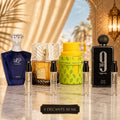 Pack Eid : Odyssey Limoni + Turathi Blue + 9 PM Night Out + Khamrah Qahwa = 40 ML
